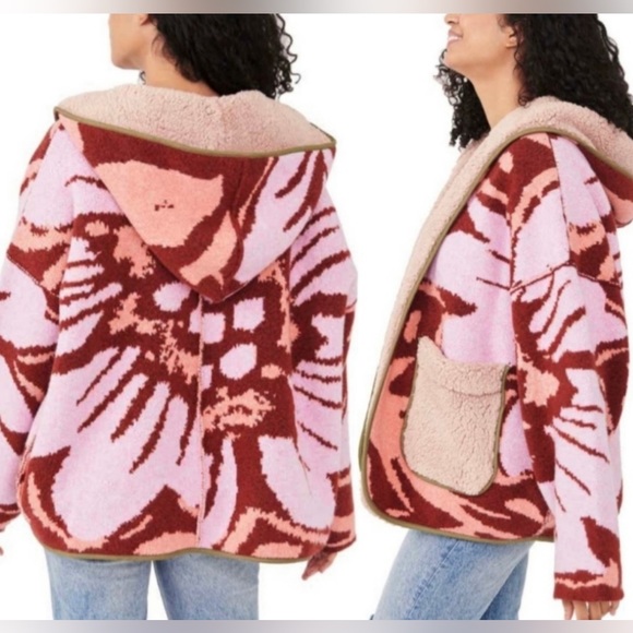 NWT Free People Winter Chill reversible jacket - S & M - Picture 3 of 11